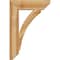 Ekena Millwork Thorton Slat Rough Sawn Bracket, Western Red Cedar, 6"W x 26"D x 38"H BKT06X26X38THR06RWR - alternate 4